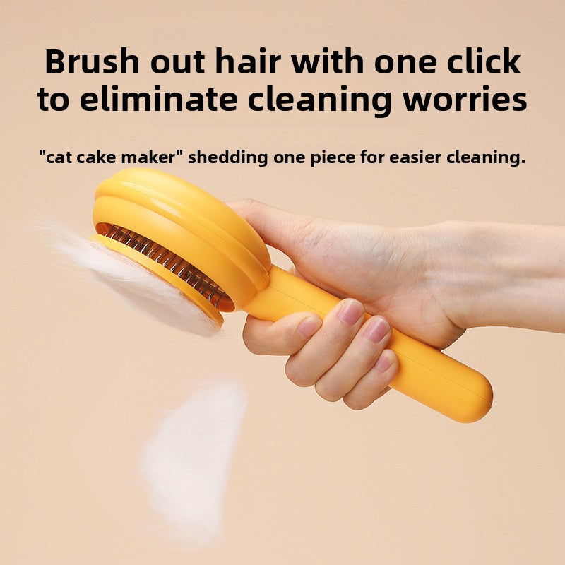 Peine autolimpiante para mascotas